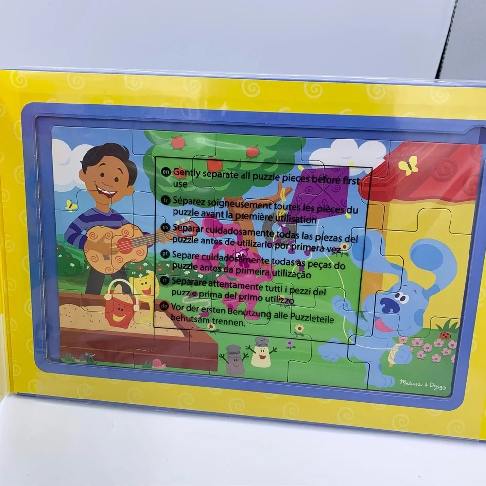 Melissa & Doug 2puzzles Blues Clues & You magnetic jigsaw puzzles 2 sets